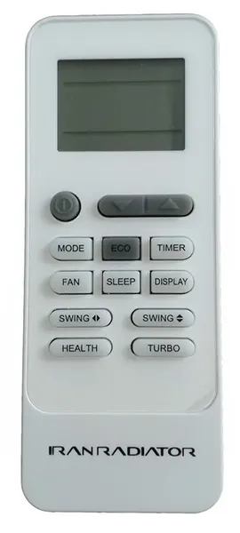 ریموت کنترل کولر گازی سرد تروپیکال ایران رادیاتور مدل IAC-30C/XA-TS/AA