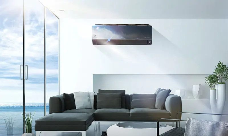 کولر گازی اینورتر ال جی سری Art Cool مدل S4-W18KLRPA