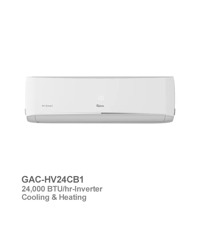 کولر گازی اینورتر اسمارت جی پلاس مدل GAC-HV24CB1