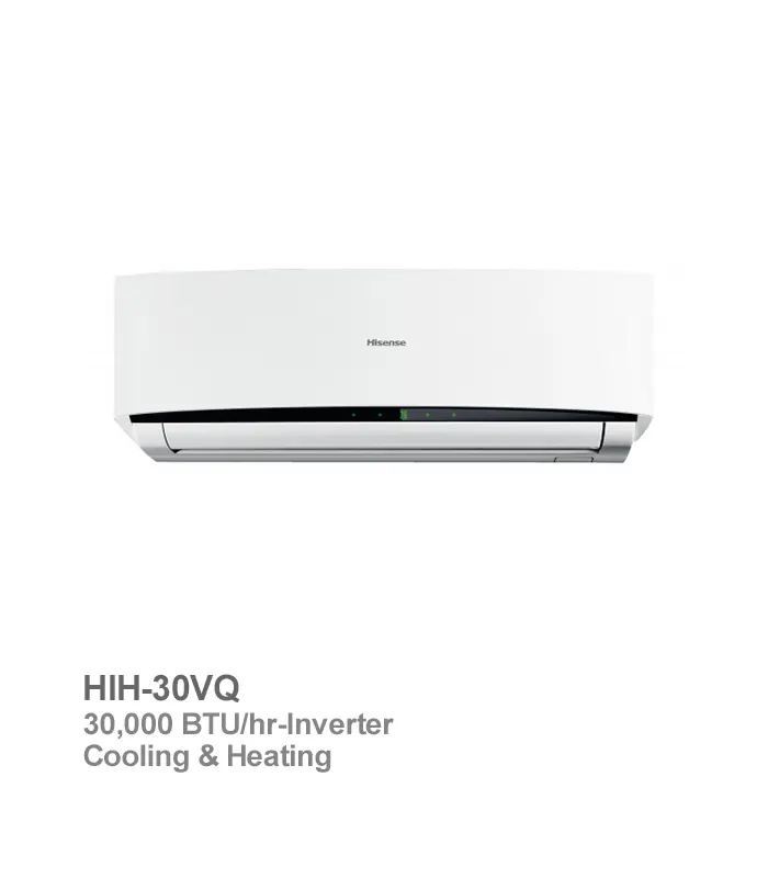 کولر گازی اینورتر سرد و گرم هایسنس مدل HIH-30VQ