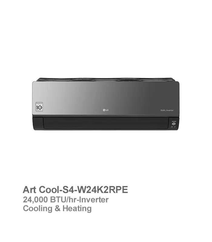 کولر گازی اینورتر ال جی سری Art Cool مدل S4-W24K2RPE