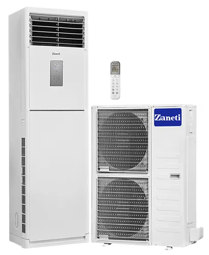 کولر گازی ایستاده تروپیکال زانتی مدل ZMFB-36HO3RANA