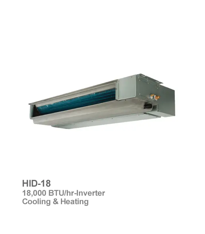 داکت اسپلیت اینورتر هایسنس مدل HID-18