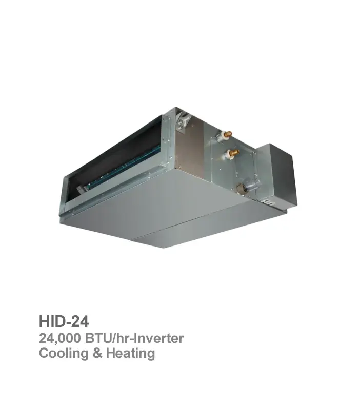 داکت اسپلیت اینورتر هایسنس مدل HID-24