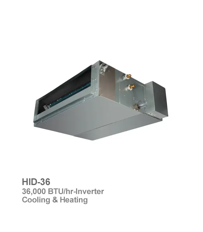 داکت اسپلیت اینورتر هایسنس مدل HID-36