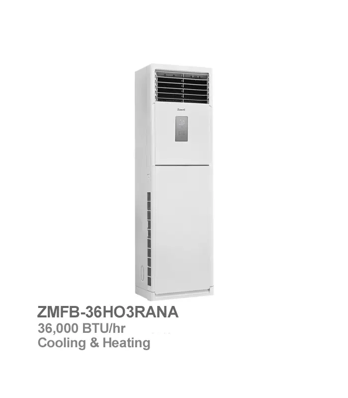 کولر گازی ایستاده تروپیکال زانتی مدل ZMFB-36HO3RANA