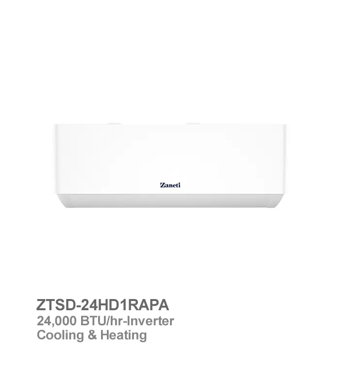 کولر گازی اینورتر زانتی مدل ZTSD-24HD1RAPA