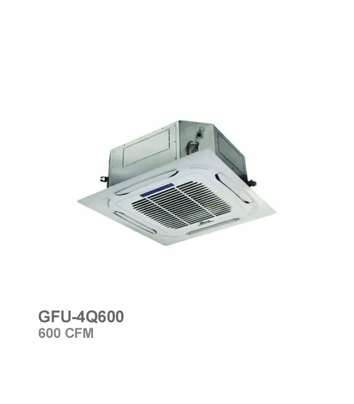 فن کویل کاستی چهار طرفه جی پلاس مدل GFU-4Q600