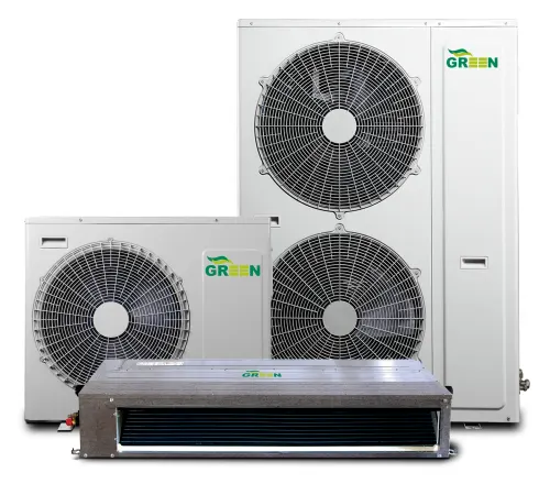 یونیت داخلی و خراجی داکت اسپلیت گرین+داکت اسپلیت اینورتر گرین مدل GDS-18P1T1A