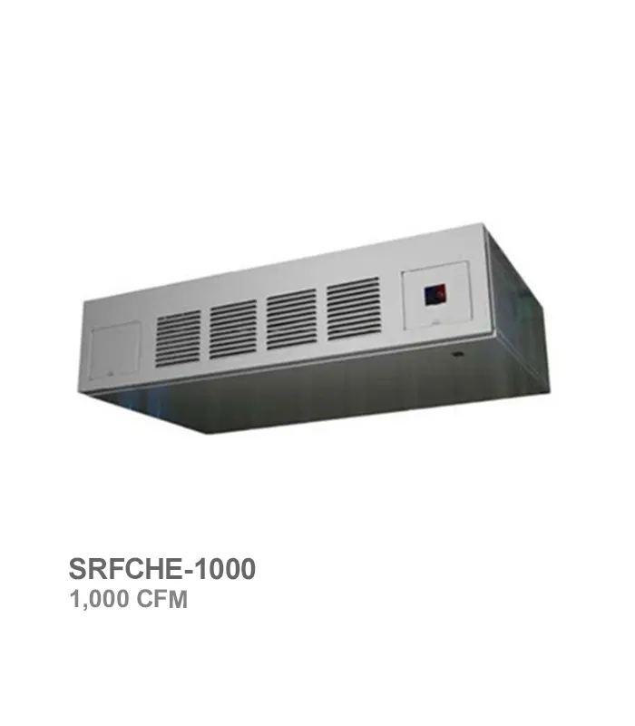 فن‌کویل سقفی با کابینت ساران مدل SRFCHE-1000