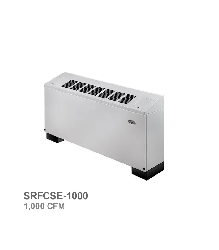فن‌کویل زمینی شیب دار ساران مدل SRFCSE-1000