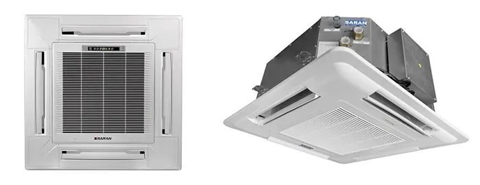 فن‌کویل کاستی 4 طرفه ساران مدل SRFCC-4-1000