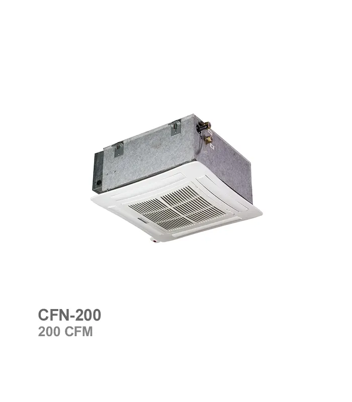 فن‌ کویل کاستی 4 طرفه تهویه سری اوشان مدل CFN-200