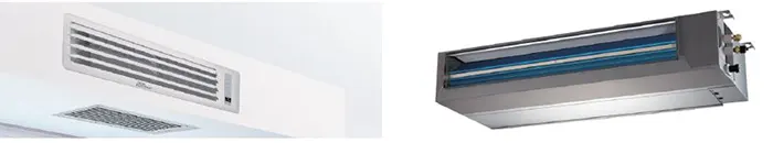 طراحی باریک یونیت داخلی داکت اسپلیت اینورتر تک الکتریک مدل BT-MDM2I-30HT3