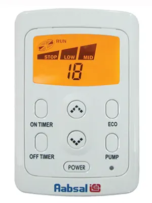 کلید ترموستاتیک کولر آبی کم مصرف آبسال مدل AC/DC-39
