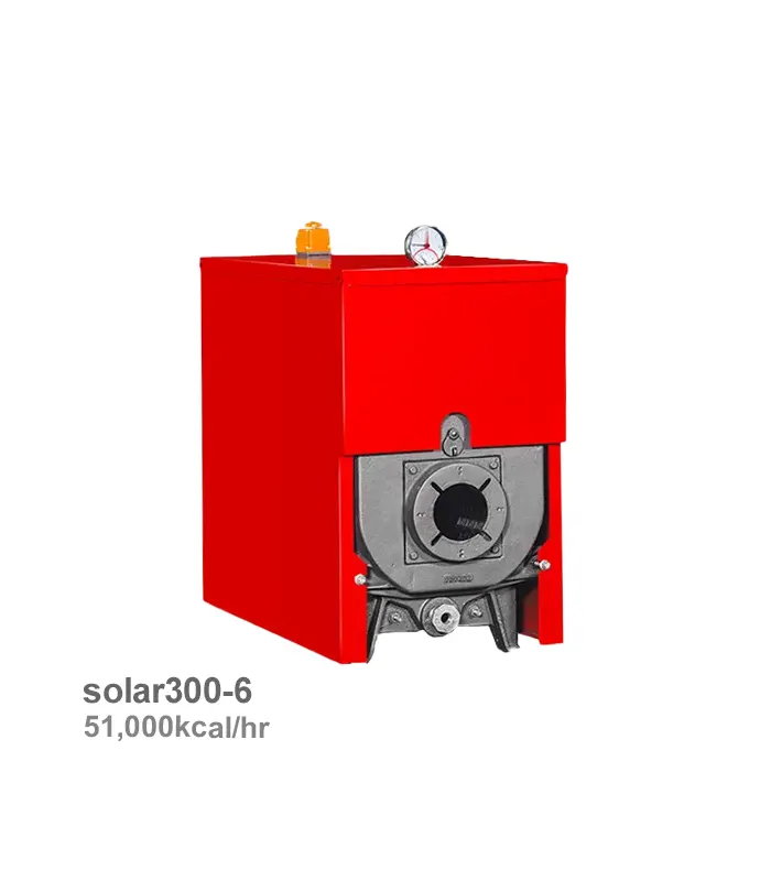 دیگ چدنی شوفاژکار مدل سولار 300/ 6 پره