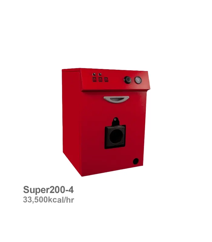 دیگ چدنی شوفاژکار مدل سوپر 200/ 4 پره