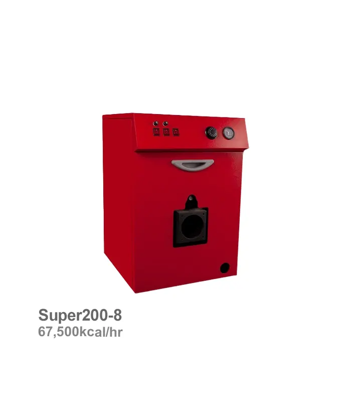 دیگ چدنی شوفاژکار مدل سوپر 200/ 8 پره