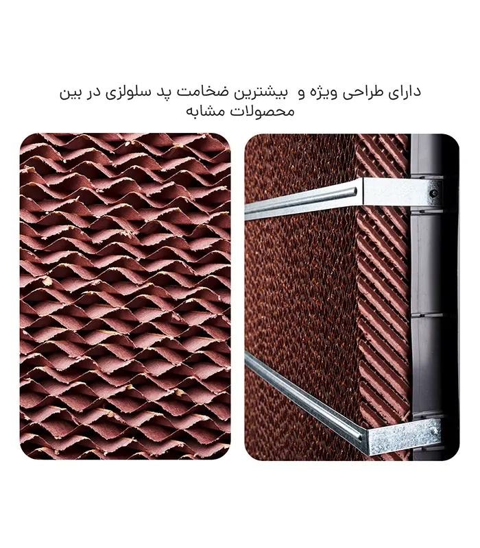 کولر آبی 8000 سلولزی لورچ مدل LCDC-80 - تصویر 4