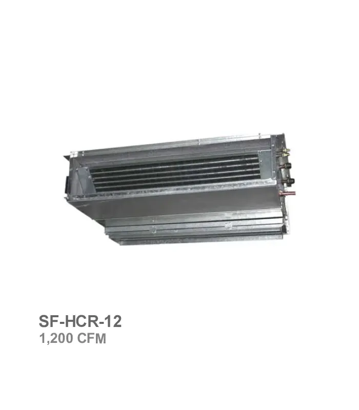 فنکویل سقفی بدون کابین ساراول مدل SF-HCR-12