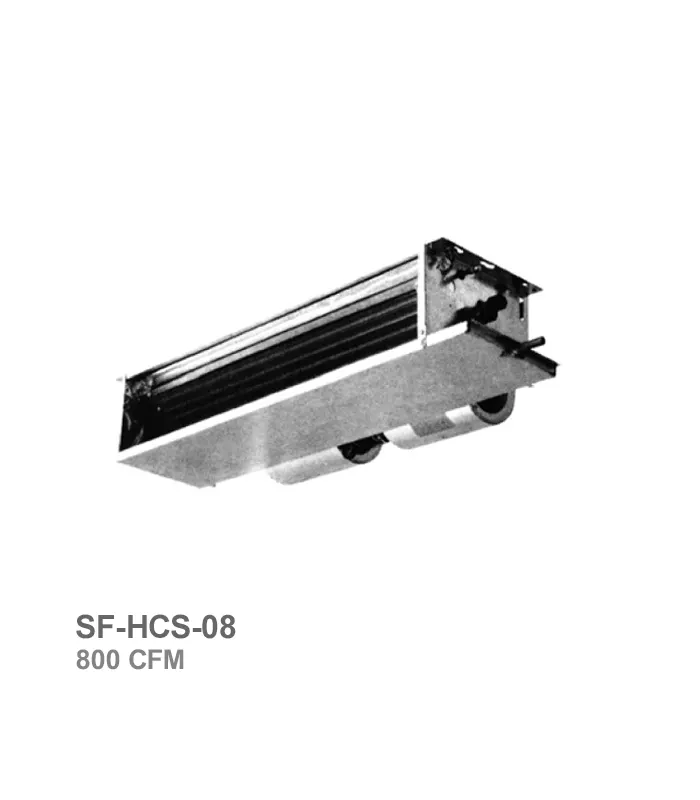 فنکویل سقفی بدون کابین فیلتر جدا ساراول مدل SF-HCS-08