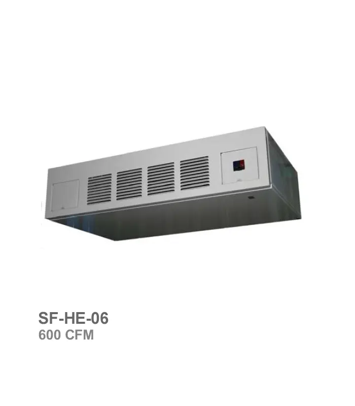 فن‌کویل سقفی با کابین ساراول مدل SF-HE-06
