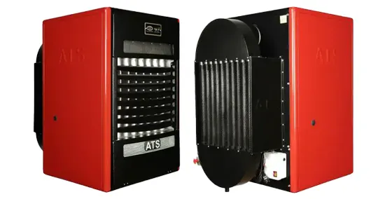 هیتر گازی دو دور آذر تهویه مدل A650-C