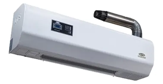 هیتر گازی فایرتیوب طرح اسپلیت آذر تهویه مدل F907