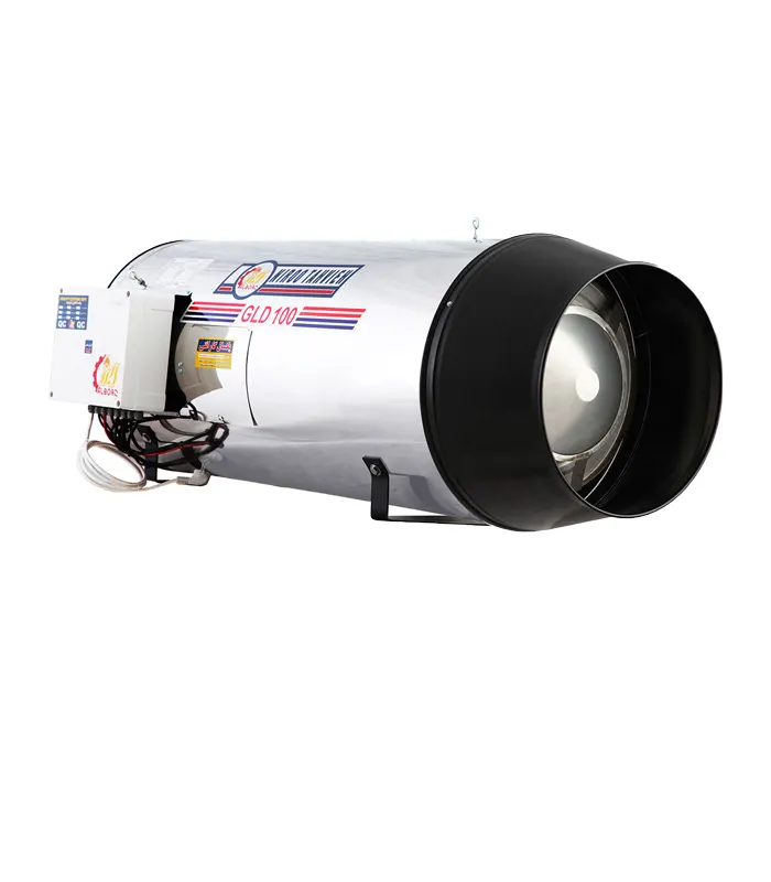 جت هیتر گازی - گازوییلی نیرو تهویه البرز مدل GLD-100 - تصویر 3