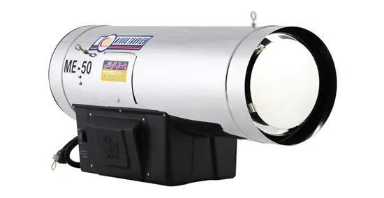 جت هیتر گازی نیرو تهویه البرز مدل ME-50