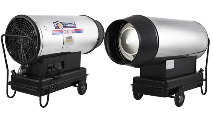 جت هیتر گازوییلی نیرو تهویه البرز مدل GLB-100