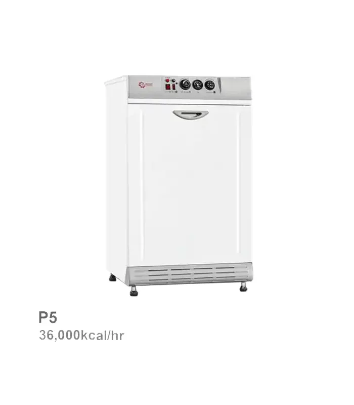 پکیج زمینی 5 پره بلند شوفاژکار مدل P5