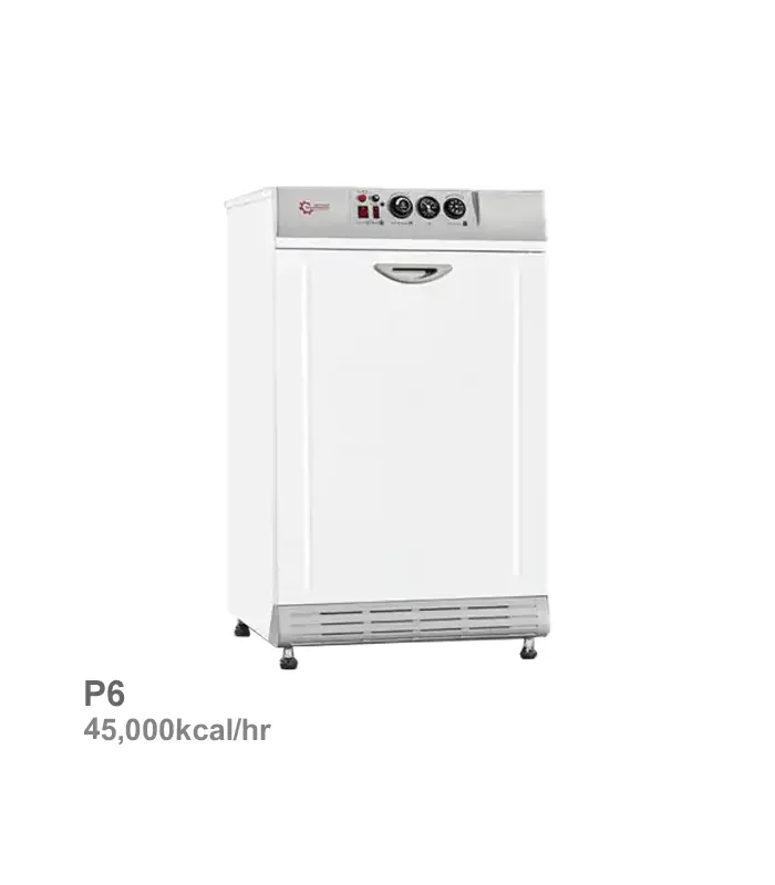 پکیج زمینی 6 پره بلند شوفاژکار مدل P6