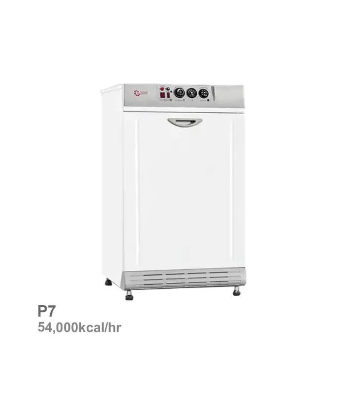 پکیج زمینی 7 پره بلند شوفاژکار مدل P7