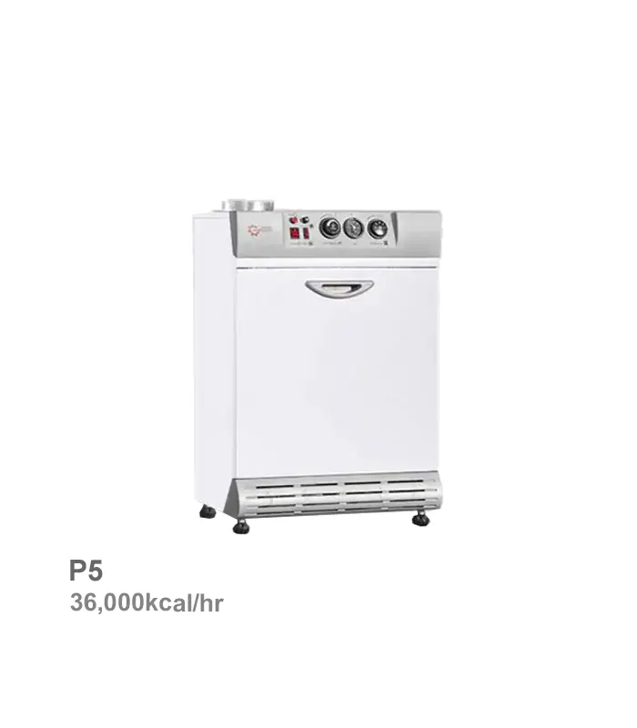 پکیج زمینی 5 پره کوتاه شوفاژکار مدل P5