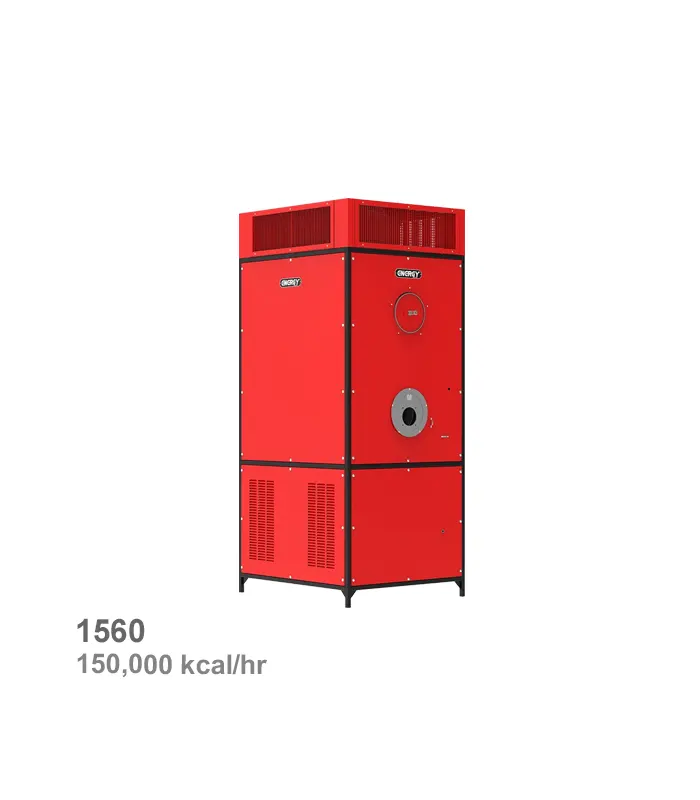 کوره هوای گرم گازی انرژی مدل 1560