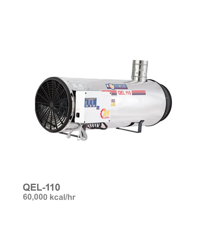 جت هیتر گازوییلی نیرو تهویه البرز مدل QEL-110