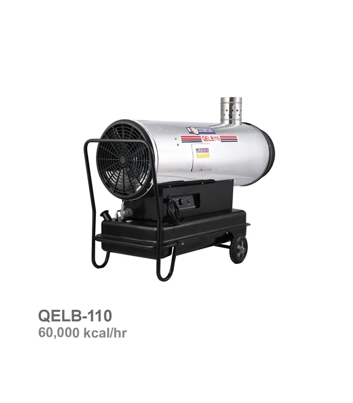 جت هیتر گازوییلی نیرو تهویه البرز مدل QELB-110