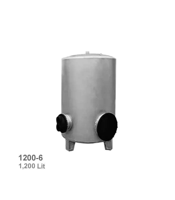 منبع کویلدار عمودی 1200 لیتری ورق 6 نوین اتمسفر