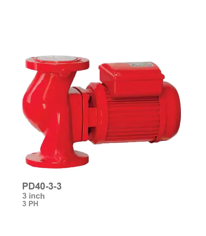 پمپ سیرکولاتور خطی 3 اینچ سه‌فاز PD40 سمنان انرژی