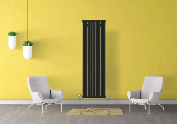 رادیاتور ایستاده آنیت مدل ونیز ورتیکال مشکی 9 پره