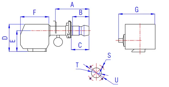 مشعل دوگانه‌سوز پارس مشعل مدل PM3-KHG213