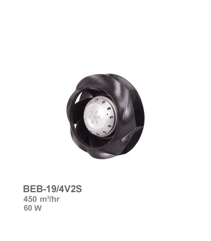 فن رادیال بکوارد دمنده مدل BEB-19/4V2S