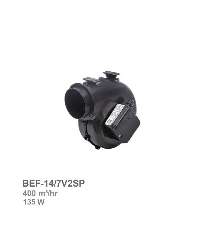 بلویر هود سانتریفیوژ فوروارد پلاستیکی دمنده مدل BEF-14/7V2SP