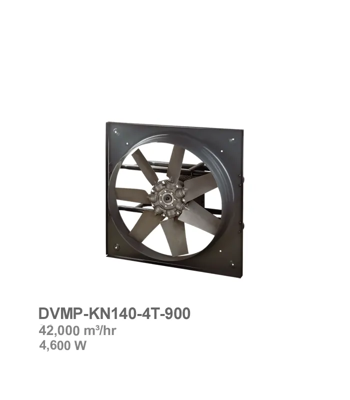 فن آکسیال صنعتی دمنده مدل DVMP-KN140-4T-900