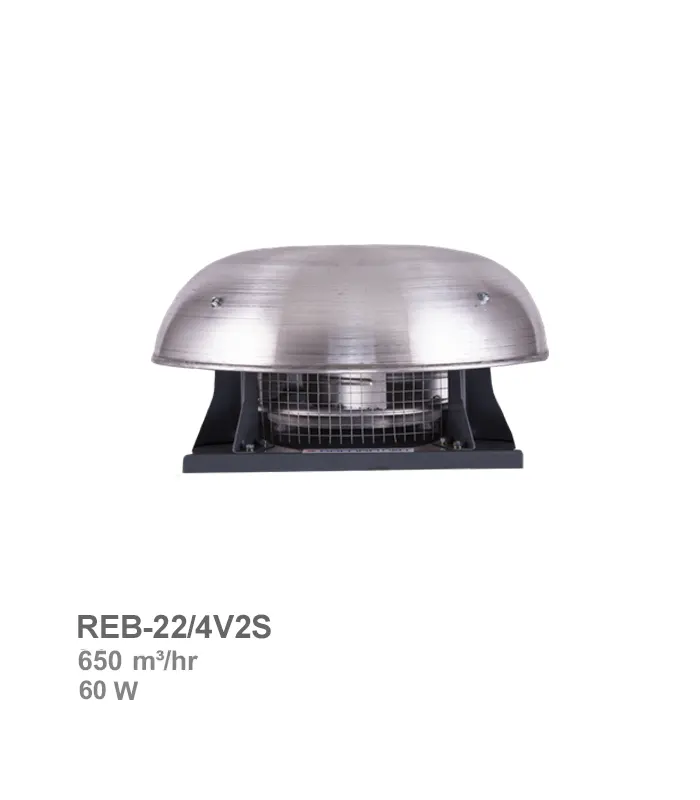 هواکش رادیال سقفی مدل REB-22/4V2S
