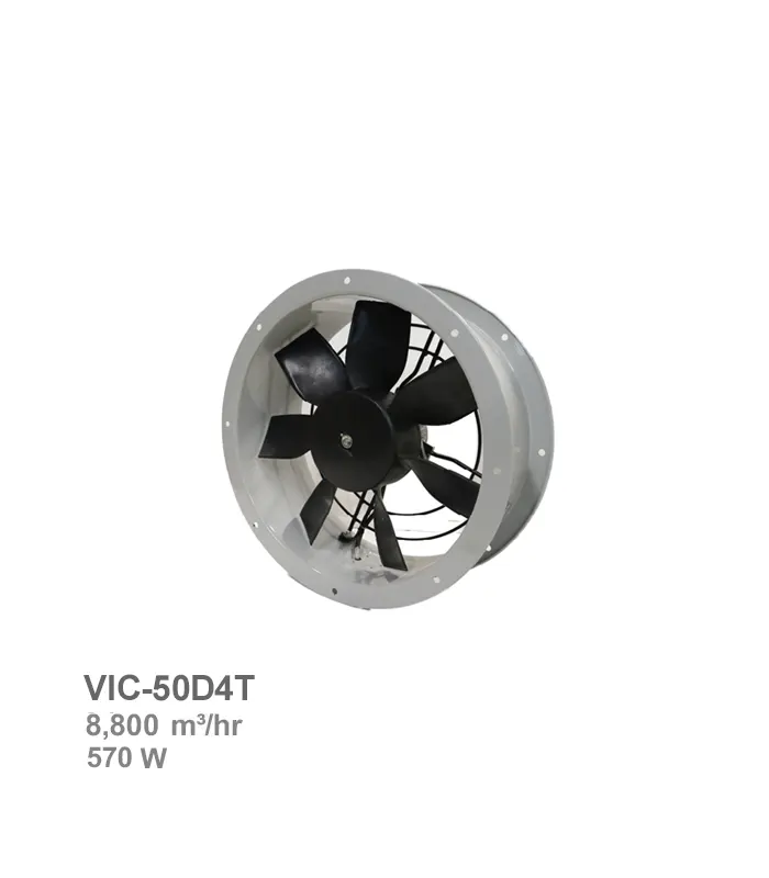 فن آکسیال سیلندری ترانس دمنده مدل VIC-50D4T