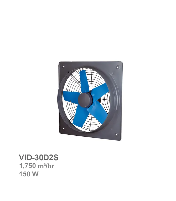 هواکش صنعتی سبک فلزی دمنده مدل VID-30D2S