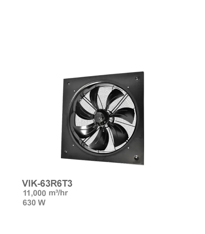 فن ایلکا هفت پر فلزی با قاب دمنده مدل VIK-63R6T3
