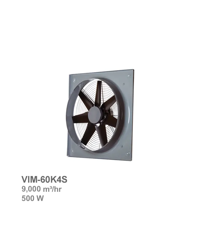 هواکش صنعتی سنگین فلزی دمنده مدل VIM-60K4S